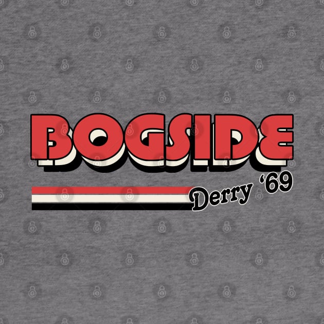 Bogside Derry 1969 / Retro Style Irish County Design by feck!